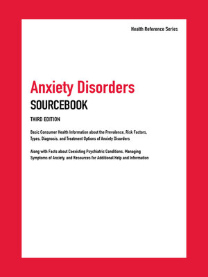 cover image of Anxiety Disorders Sourcebook